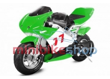 Minibike PS77, čierna-zelená Minibike PS77, čierna-zelená