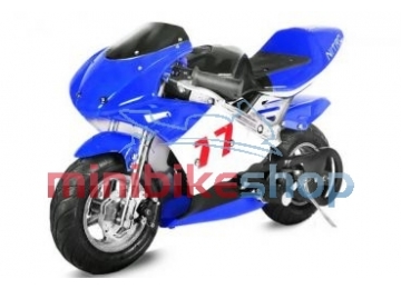 Minibike PS77, modrá-čierna