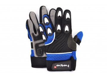 Dětské MotoCross rukavice Heipe Modré