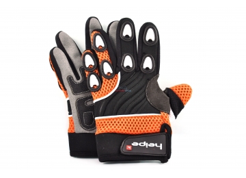Dětské MotoCross rukavice Heipe Oranžové
