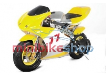 Minibike PS77, žltá-čierna