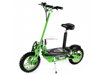 Elektrická kolobežka HeipeScooters DirtKing 1000W zelená Elektrická kolobežka HeipeScooters DirtKing 1000W zelená