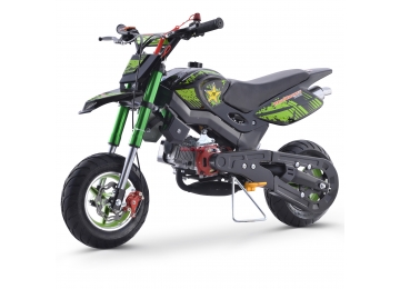 MiniRocket Minimotard 49cc, zelený