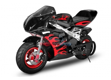 Minibike Nitro FLAME EDITION čierna-červená