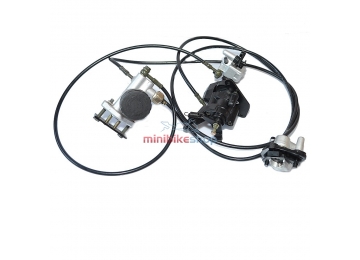 Kompletný hydraulický brzdový systém pre Buggy 125ccm