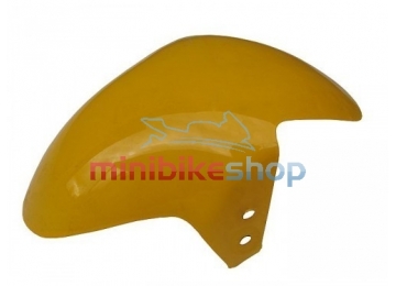 Predný blatník pre minibike, žltý