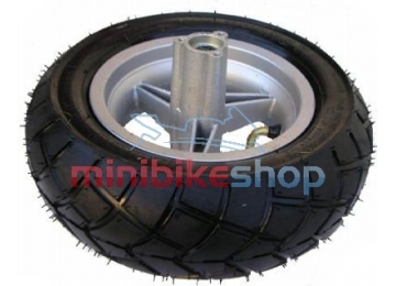 Zadné koleso na minibike - ráfik + pneumatika